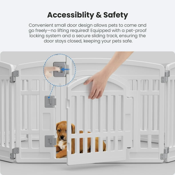 edx Dog Playpen, 6-Panel 24