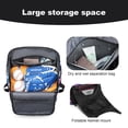 thumbnail image 4 of Meileang Baseball Bag Durable Zipper Design Oxford Cloth Baseball Backpack with Shoe Compartment for Sports Activity, 4 of 7