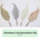 thumbnail image 5 of Advancent Adorno de plumas de Navidad de plástico de 6 piezas, adorno extraíble para fiestas en la sala de estar, accesorios de decoración para Kits de decoración para fiestas Blanco, 5 of 6