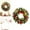 A, variant on Christmas Vine Circle Red Fruit Wreath 20Cm With 10 Headlights. Wreath, A Wreath Indoor Wreath(Pvc, One Size)