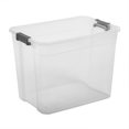 thumbnail image 3 of Sterilite 108 Qt. Transparent Stacker Storage Container w/ Latching Lid, (4 Pack), 3 of 12