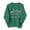 (New25)Green, variant on Women's Christmas Crewneck Sweatshirt Fashion Rhinestone Print Pullover Top Long Sleeve Loose Fit Holiday Blouse for X‑mas