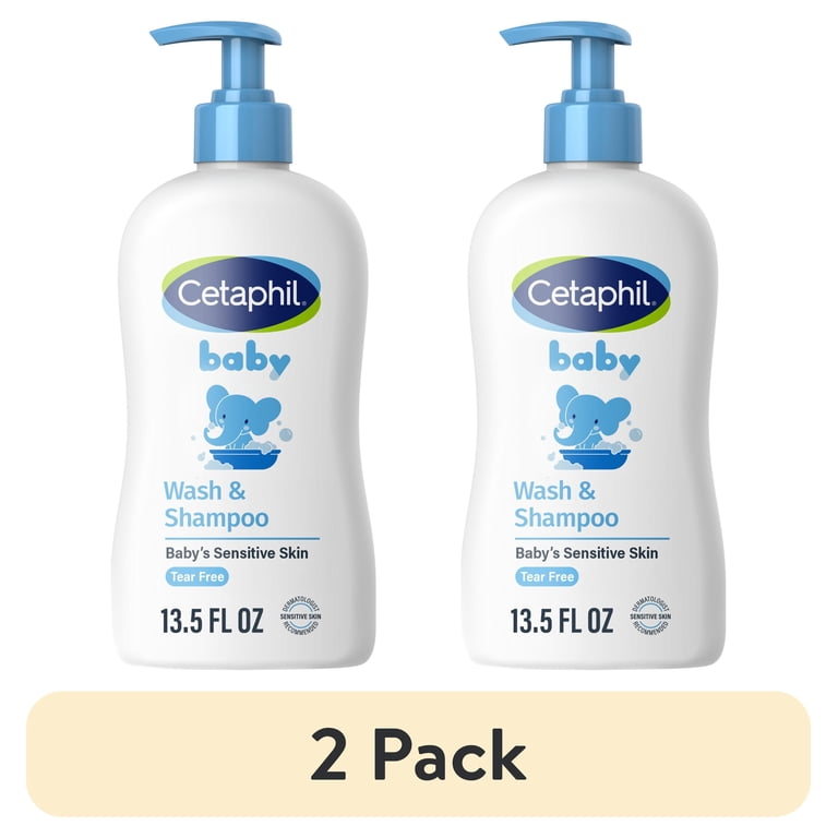 Cetaphil Baby Moisturizing Wash & Shampoo with Calendula, 2-Pack photo 1