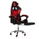 thumbnail image 2 of Silla de escritorio gamer ergonómica Masaje Reclinable Descansapies rojo 6.49 pulg Titano TT-SGRM01, 2 of 7