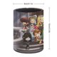 thumbnail image 2 of The Loud House-theme Cylinder Pen Holder Pencil Organizer with Flannel Lining PVC Leather Material Cardboard Base for study work 10*8CM, 2 of 6