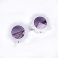 thumbnail image 3 of Gafas de sol con forma de corazón para niña, anti-UV, estilo vintage, para bebé, 3 of 5