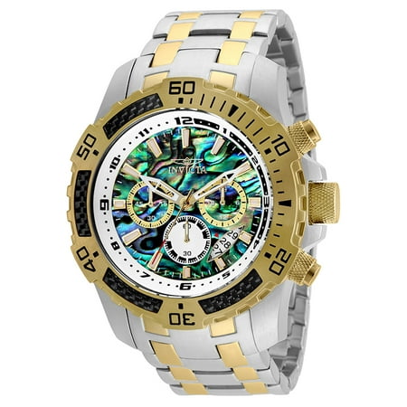 Invicta Men's Pro Diver Chronograph Rainbow Dial Watch 25093
