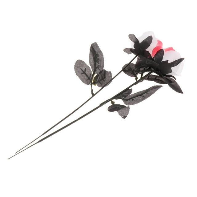 Rosas Artificiales Halloween Sunnimix con Globos Oculares Paquete de 2 Accesorios de Fotografía