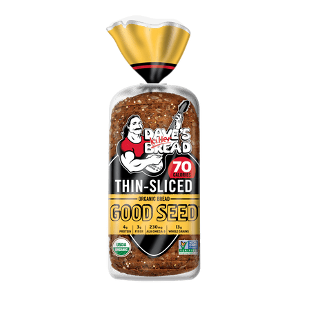 Dave's Killer Bread Thin-Sliced Good Seed Organic Bread 20.5 oz, Shelf-Stable