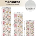 thumbnail image 4 of Pioneer Flower Floral Print Pattern Kitchen Rugs Sets Of 3,Kitchen Runner Rugs Non Skid Washable,Decorative Kitchen Floor Mats for Kitchen,Sink,Laundry,17"x30"+ 17"x47" + 17"x59", 4 of 6