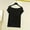 01 Black, variant on Weiqiqre Sleep Shirts for Women - Pajama Tops for Women,Modal Round Neck Solid Color Pajamas Top