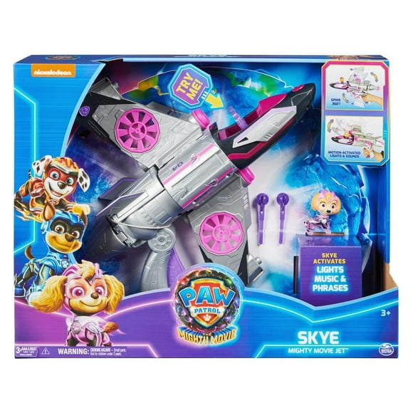 Vehículo Paw Patrol Spin Master Jet de Lujo Skye
