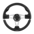 thumbnail image 1 of Volante deportivo Bling Bling 320 mm/12,5 pulgadas Aluminio PVC, 1 of 9