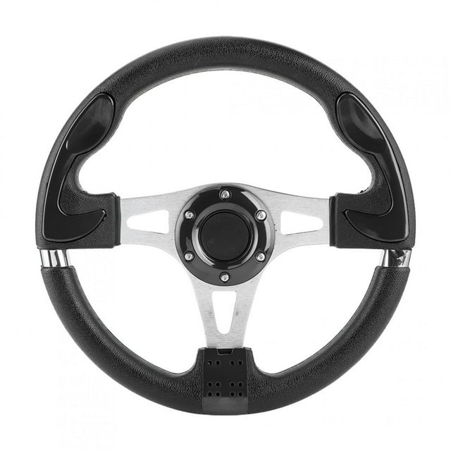 Volante deportivo para automóvil de 320 mm/12,5 pulgadas Accesorio modificado para automóvil Volante deportivo Diseño fácil de usar