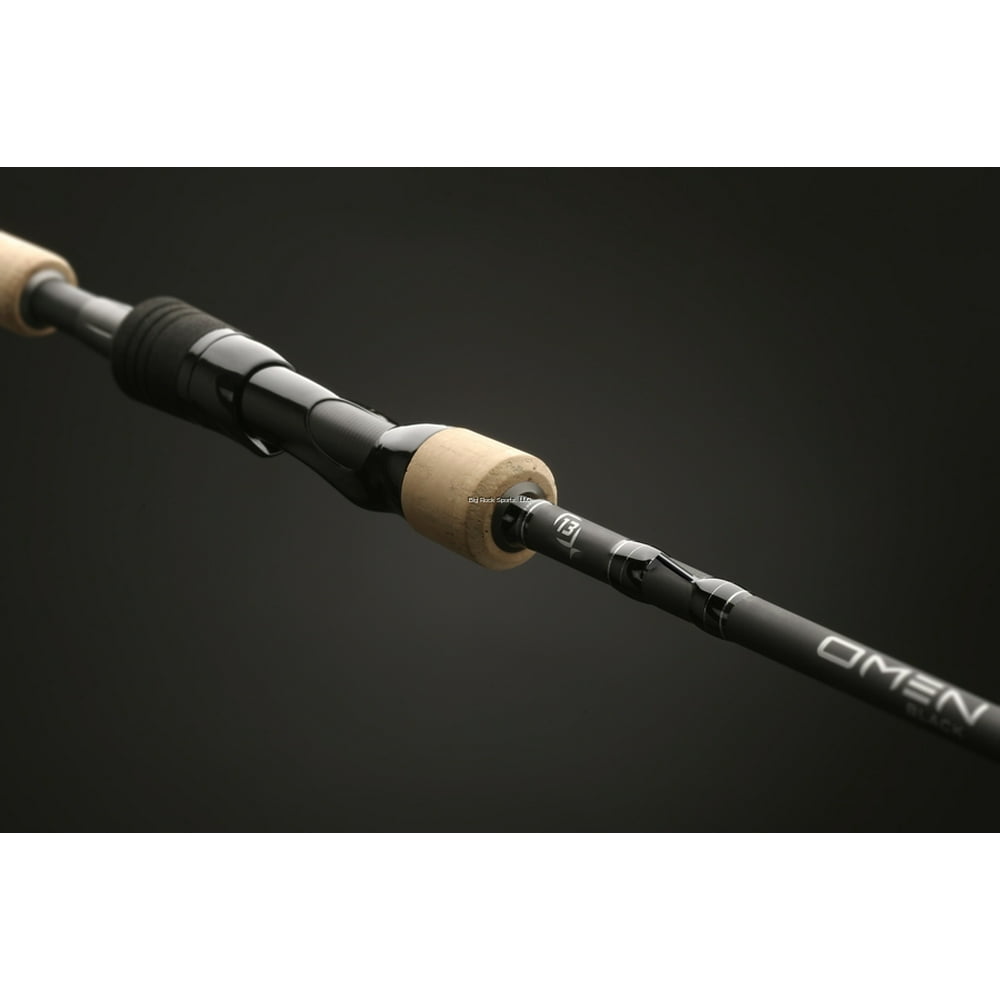 13 Fishing Omen Black 2 Spinning Rod 1pc 7'3" Medium