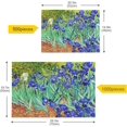 thumbnail image 5 of FREEAMG Puzzle 500 Pieces - Van Gogh Iris Wooden Jigsaw Puzzles for Family Games - Suitable for Teenagers and Adults, 20.5"x14.9", 5 of 7