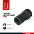 thumbnail image 2 of Teng Tools 32MM 1 Inch Drive 6 Point Metric Deep Thinwall Chrome Molybdenum Impact Socket | Mechanic Tool | Hand Tool - 910632, 2 of 7
