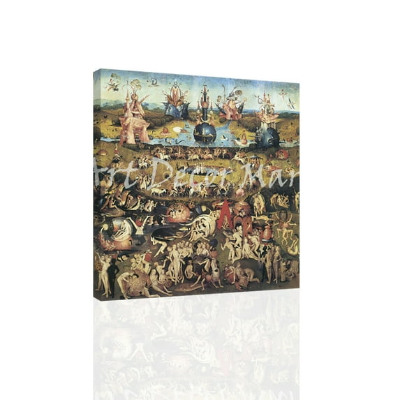 Garden Of Earthly Delights - CANVAS OR FINE PRINT WALL ART