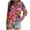 Pink, variant on Ichuanyi Womens Tops, Summer Women Fashion Casual Loose Valentine's Day Print Full Sleeve V Neck Blouse Pullover