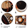thumbnail image 3 of Designart "Captivating Abstract Forms I" Abstract Metal Art Living Room, 3 of 4