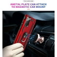 thumbnail image 5 of Note 20 Case,Samsung Note 20 Case, Military Grade Protective Galaxy Note 20 Cases Cover with Ring Car Mount Kickstand for Samsung Galaxy Note 20/Note 20 5G - Red, 5 of 12