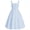 Blue, variant on Teen Girl Floral Corset Smocked Dress Tween Formal Wedding Dance Party Bustier Outfits Junior Homecoming Prom Holiday Sundress 10-11 Years Pink