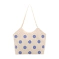 thumbnail image 2 of Bolso de viaje moderno con asa, estilo hobo, ideal para viajes y fines de semana. Blanco, 2 of 8