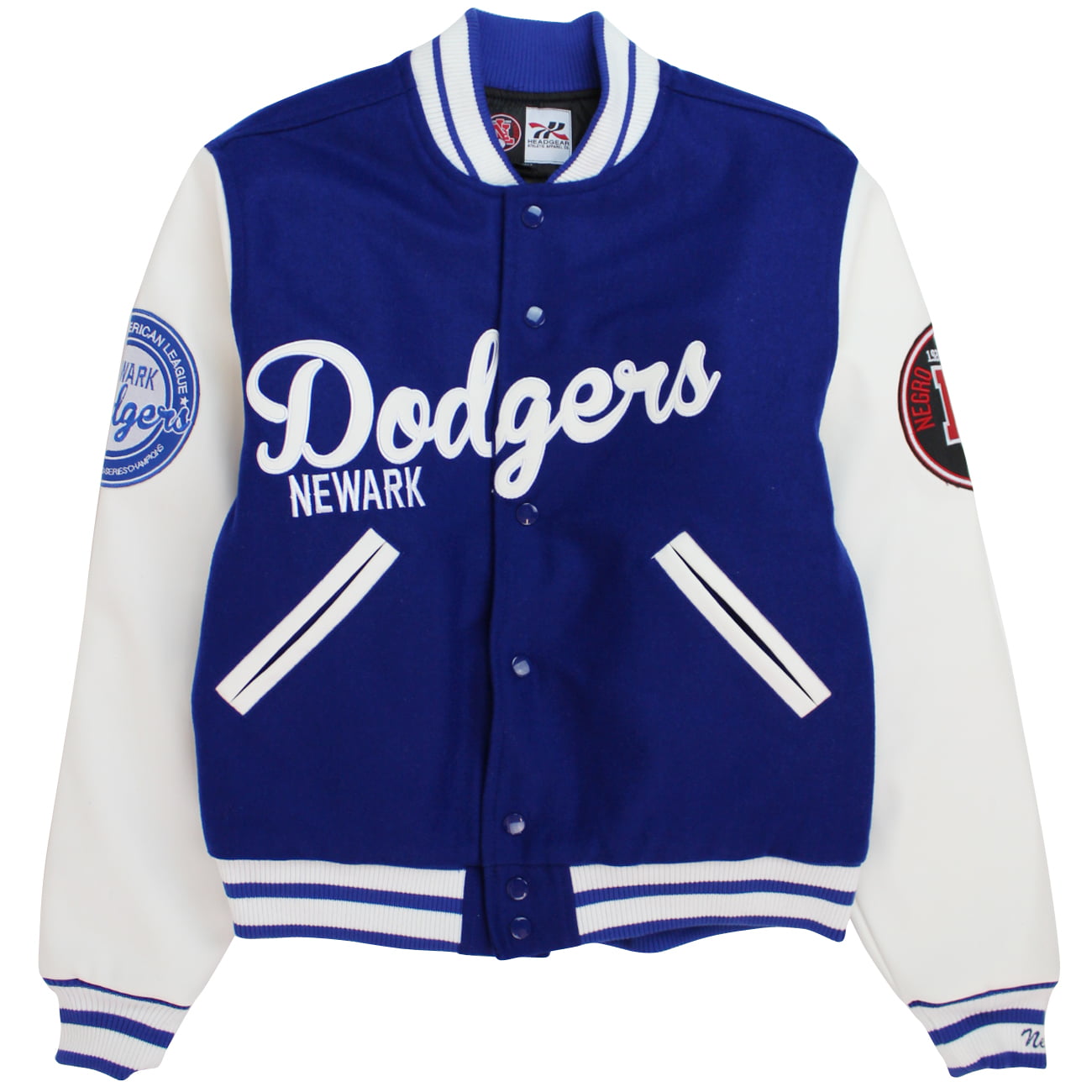 Headgear Dodgers Newark Baseball Varsity Jacket 