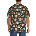 thumbnail image 3 of Honeii Dragon With Hohoho for Men's Short-Sleeved Button-Up Collared Shirt Featuring A Pocket, Perfect for Beach Vacations, And Travel Adventures.-X-Large, 3 of 5