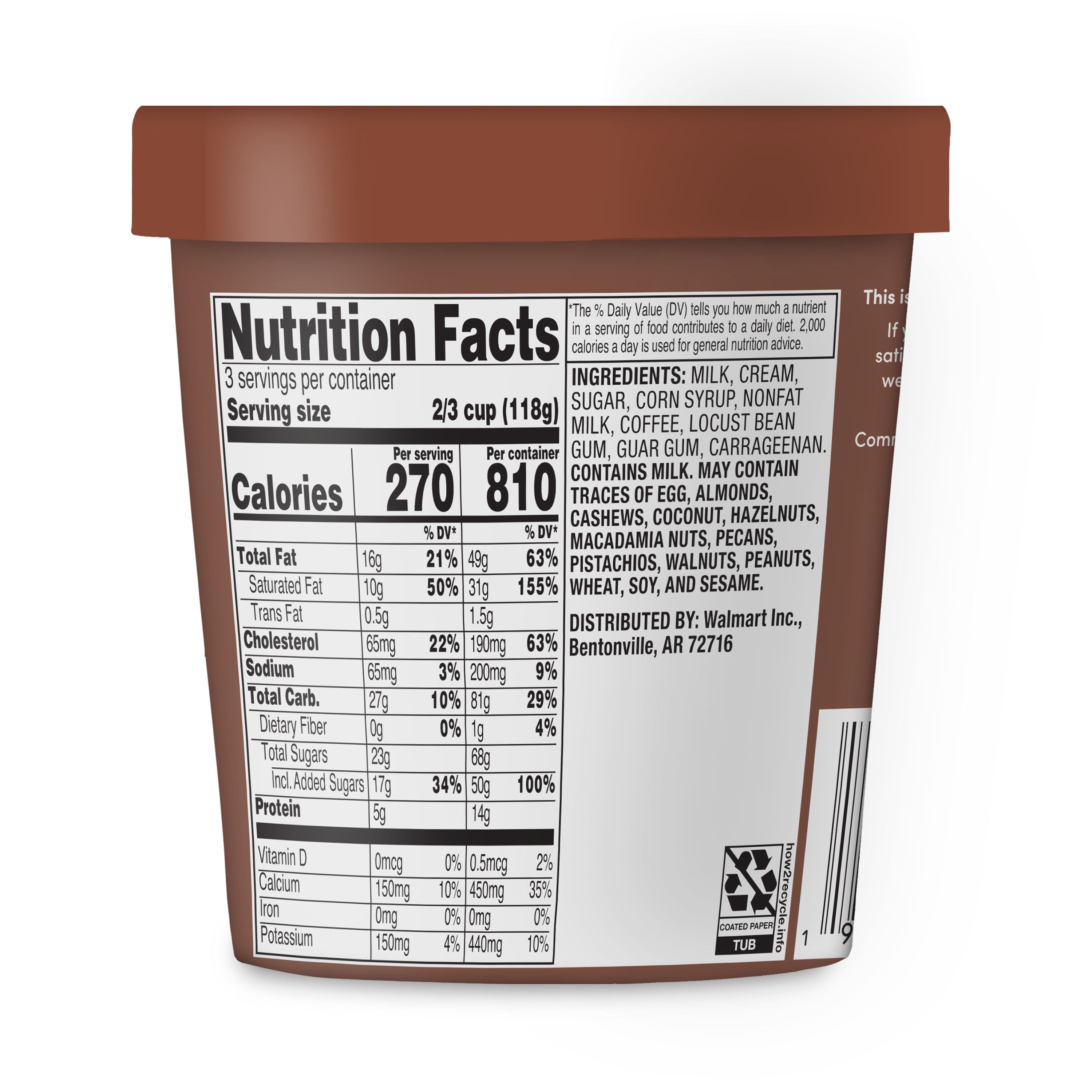bettergoods Cold Brew Coffee Premium Ice Cream, 16 fl oz