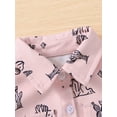 thumbnail image 4 of Bagilaanoe Newborn Baby Girl Boy Rompers Shirts Print Short Sleeve Bodysuits Tops 6M 12M 18M 24M Infant Casual One Piece Short Jumpsuit, 4 of 9