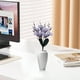 thumbnail image 4 of Tallo de Flor de Magnolia Artificial | Rama de Flor Artificial de Poliéster Realista | Multicolor (Blanco, Rojo, Azul, Morado y Amarillo) | Arreglo Flexible | Decoración Duradera para El Hogar, Centr, 4 of 6