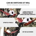 thumbnail image 4 of Miangastore Hammock Thickened Canvas 1 Set 97X30X0.4In, 4 of 9