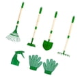 thumbnail image 4 of LOVIVER 6 Pieces Kids Gardening Tools Set Compact Portable Outdoor Digging Weed Toys, 4 of 8