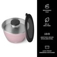 thumbnail image 2 of Kit de ensaladera S'well de acero inoxidable de 1,9 L con recipiente rosa, 2 of 4
