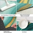 thumbnail image 3 of Teal and Gold Marble Flow Lines Pattern Kitchen Rug Mat,Kitchen Runner Rugs Non Skid Washable,Decorative Kitchen Floor Mats for Kitchen,Sink,Laundry,17"X47", 3 of 5