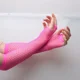 thumbnail image 2 of Guantes Red Malla Encaje Rock Gotico Grunge Cosplay Emo Kpop, 2 of 5