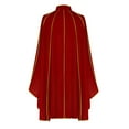 thumbnail image 3 of Liyamei Cape à Col Style Vintage pour Spectacle sur Scène Fête Cape Rouge Taille Unique, 3 of 5