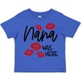 thumbnail image 3 of Inktastic Nana Was Here Red Kisses Boys or Girls Toddler T-Shirt, 3 of 5