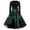 Gray #024, variant on Women's Halloween Dress Bat Cocktail Long Sleeve Novelty Dresses Castle Printed Crew Neck Scary Tea Length Dress with Belt XL