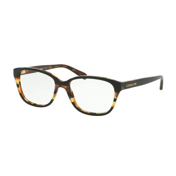 Coach 0HC6103 Full Rim Square Womens Eyeglasses - Size 54 (Black Tort ...