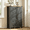 Black, variant on Winkalon 5 Drawers Dresser for Bedroom With Barn Door, Farmhouse Modern Tall Dresser 5 Chest of Drawers, Storage Organizer for Bedroom, Hallway, Living Room, Blue