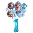 thumbnail image 3 of Globo de aluminio para niño pirata de Santiago, juego marino, suministros de decoración para fiesta de cumpleaños, globo con números, juguete para baby shower, globos para niños, regalo para niña, 3 of 4