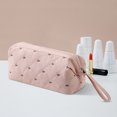 thumbnail image 2 of Almacenamiento Portátil Bolso Mariposa Bordado Neceser () Rojo Rosa, 2 of 8