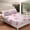 Pink White, variant on Erosebridal Pink Bowknot Bed Sheets Twin, Geometric Stripe Bedding Twin Size, Bow-Tie Room Decor, 3pcs (Top Sheet, Fitted Sheet, Pillowcase)