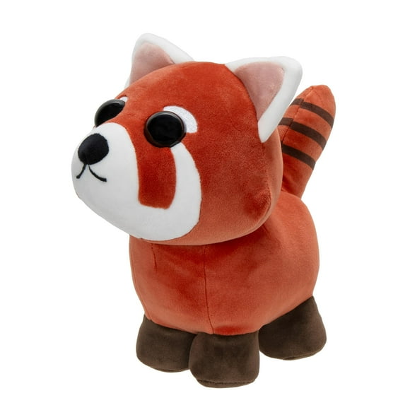 Adopt Me! Collector Plush - Red Panda - Series 3 - Ultra-Rare in-Game Stylization Plush - Exclusive Virtual Item Code Included - Toys for Kids Featuring Your Favorite Pet, Ages 6+