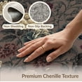 thumbnail image 6 of ODIKA Round Blooms Shaped Trailing Vine Scrolls Ornate Shape Border for Hallway, Study Room, Playroom, Non-Slip Low Profile, 6 of 7