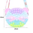 thumbnail image 2 of Hombro De Juguete Sensorial De Burbuja De Empuje, Juguetes Para Aliviar El Estrés, Juguete De Descompresión De Silicona, Regalos De Navidad Para Niños Y Adultos Yuarrent HA042063-04, 2 of 6