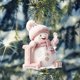 thumbnail image 1 of Snowman Letter Christmas Tree Holiday Decoration Pendant, Festive Ornament for Xmas Decor, Home Holiday Party Gift, Merry Snowman Hanging Decor, 1 of 6