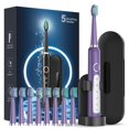 thumbnail image 1 of Cepillo de dientes eléctrico Rtauys M5 Sonic para adultos y niños, color morado, 1 of 7